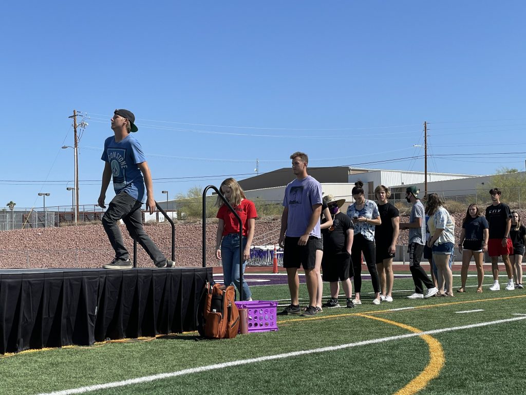 2021 High School Grads Practice Commencement