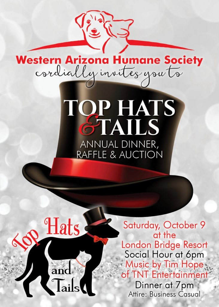 Top Hats And Tails Annual Dinner, Raffle And Auction