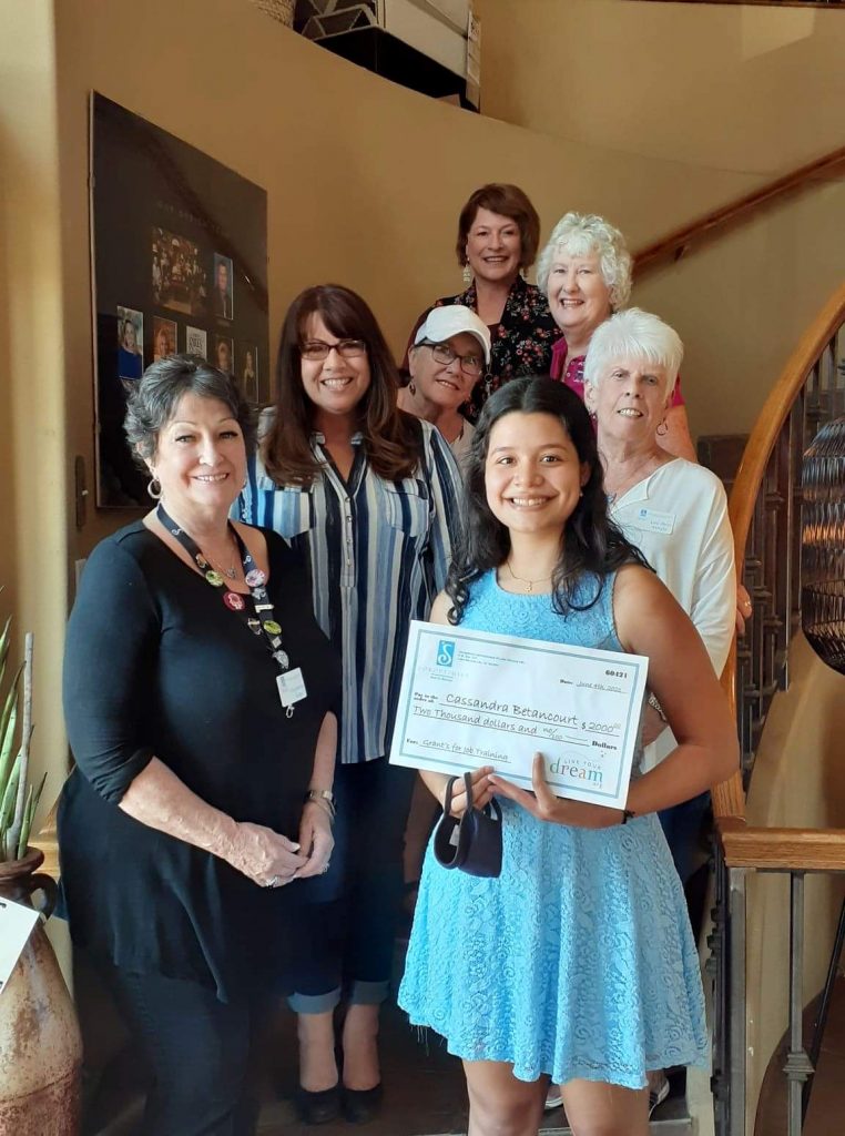 Lake Havasu City Soroptimists Award Grant To Local Woman
