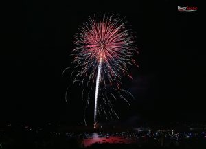 Fireworks in Lake Havasu 2021 City