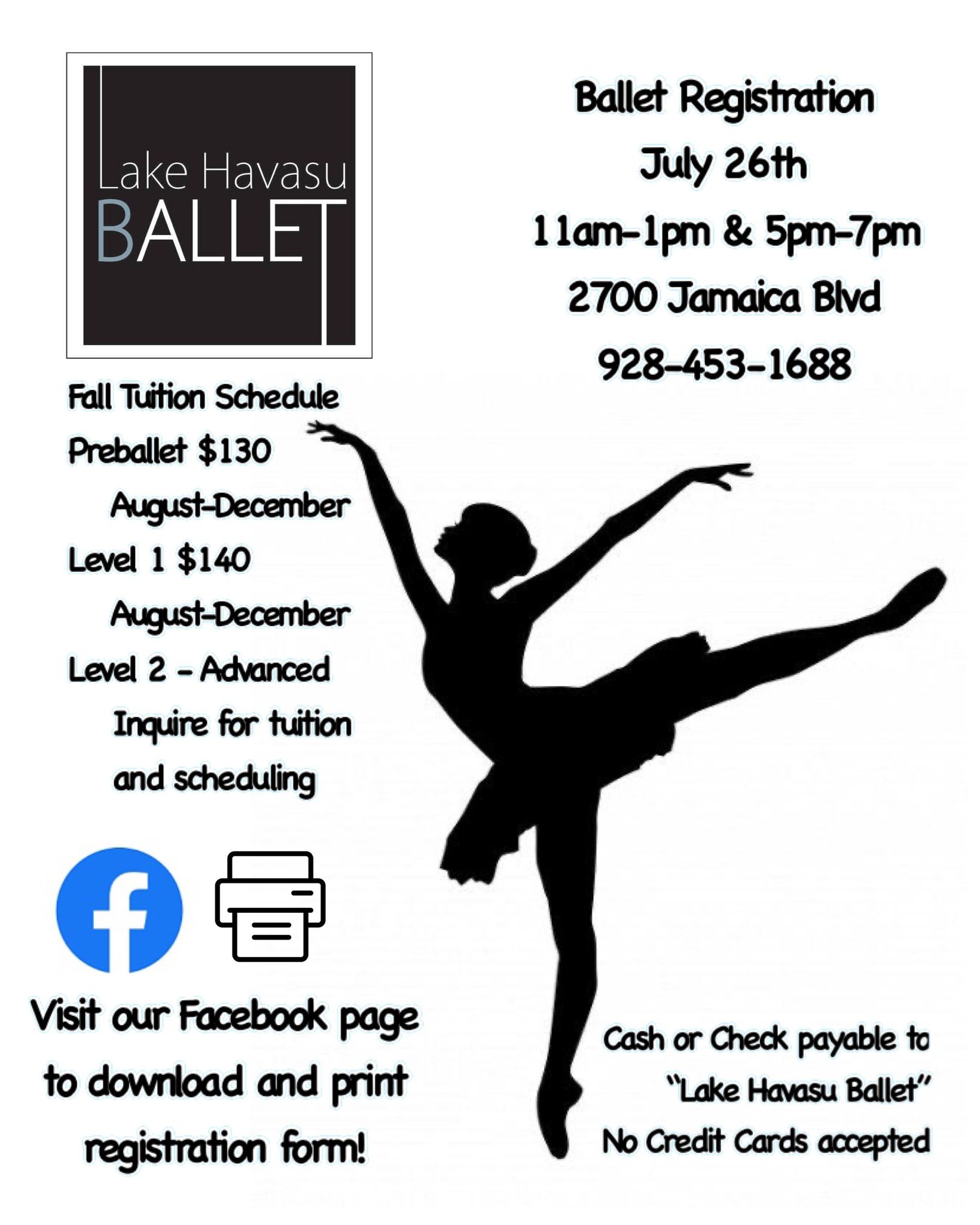 Ballet Registration