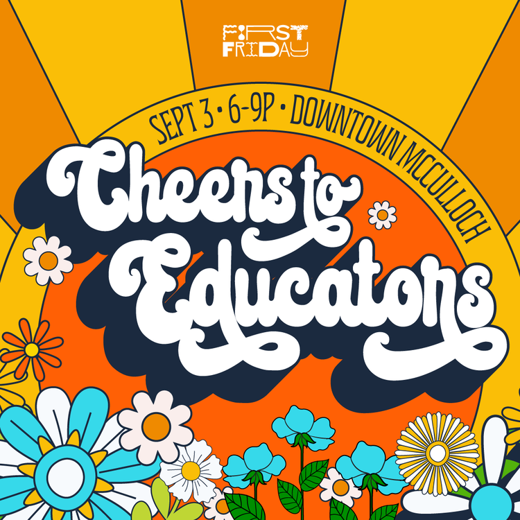 First Friday September Cheers To Educators