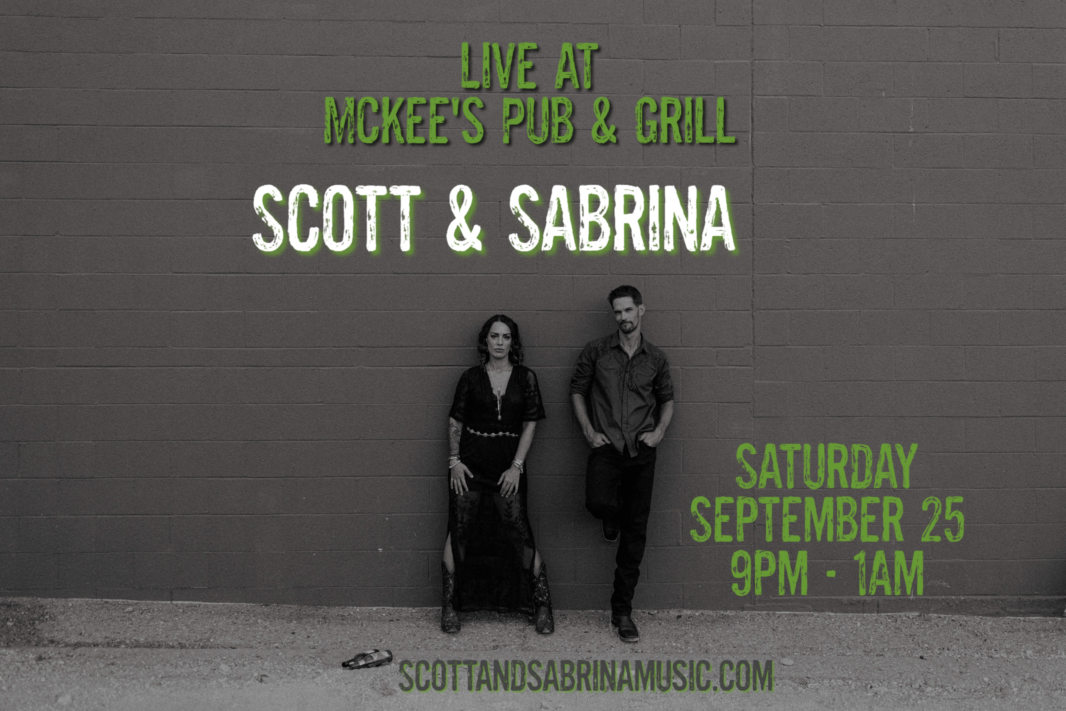 Scott & Sabrina Live at McKee’s Pub & Grill