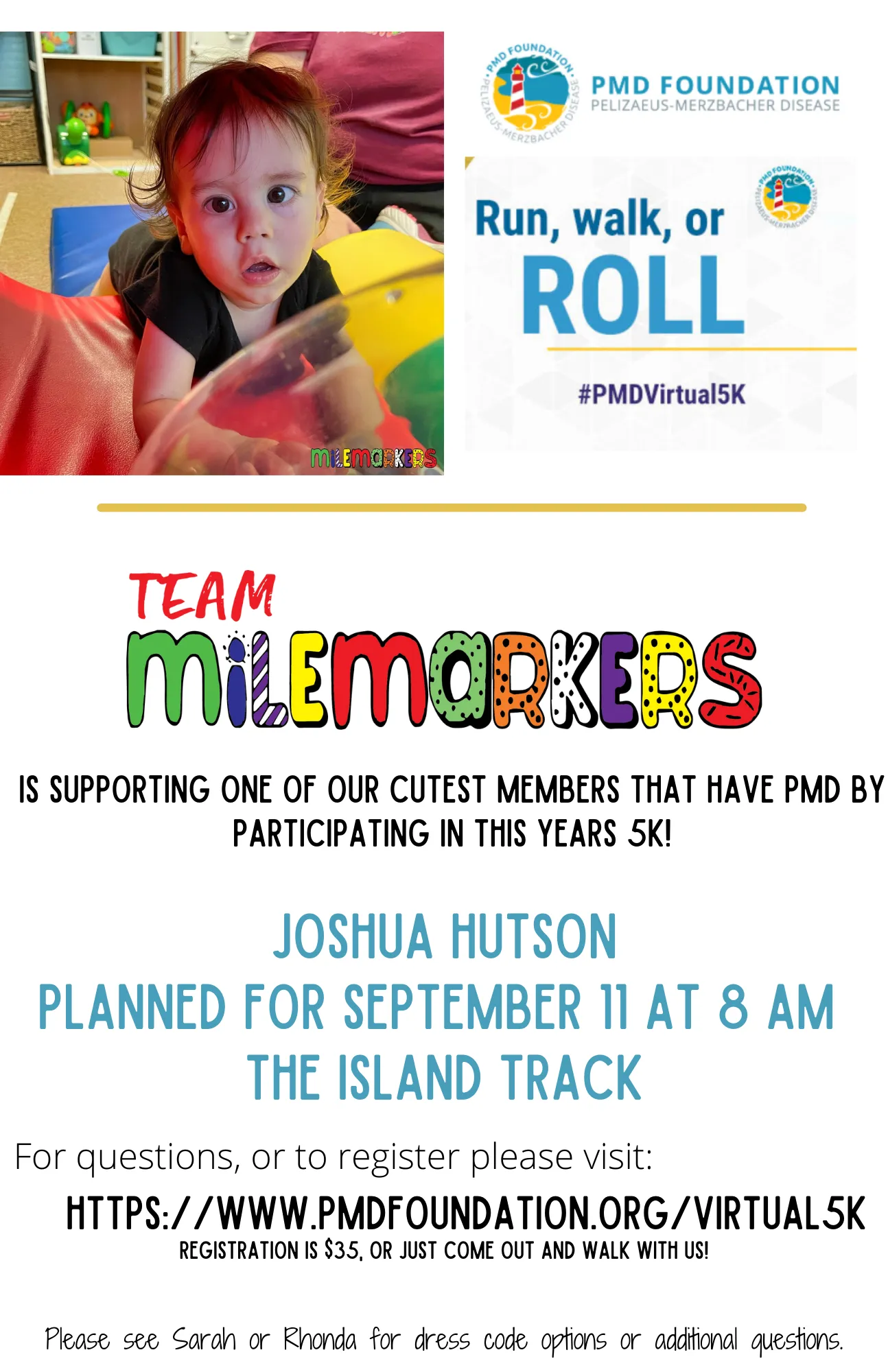 Team Joshua PMD Walk