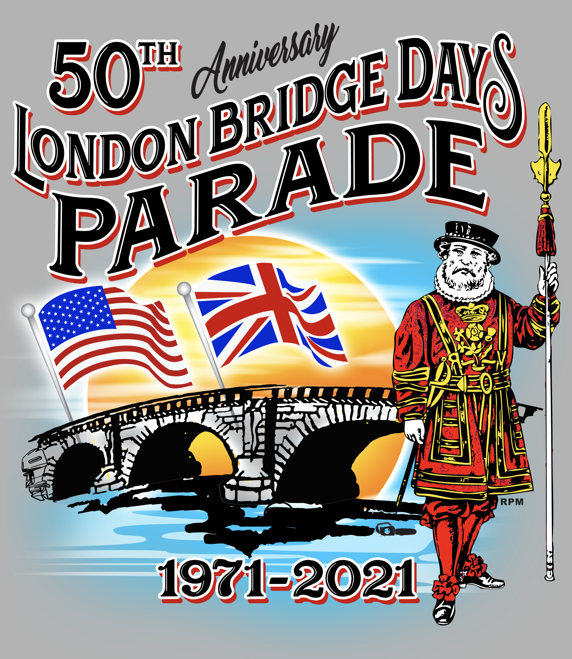 50th Anniversary London Bridge Days Parade T-Shirts Available
