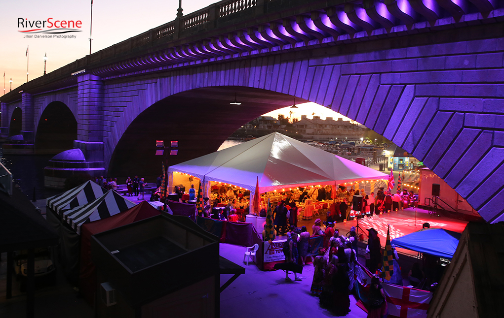 Royal Ball And Garden Brunch Celebrated Under The London Bridge