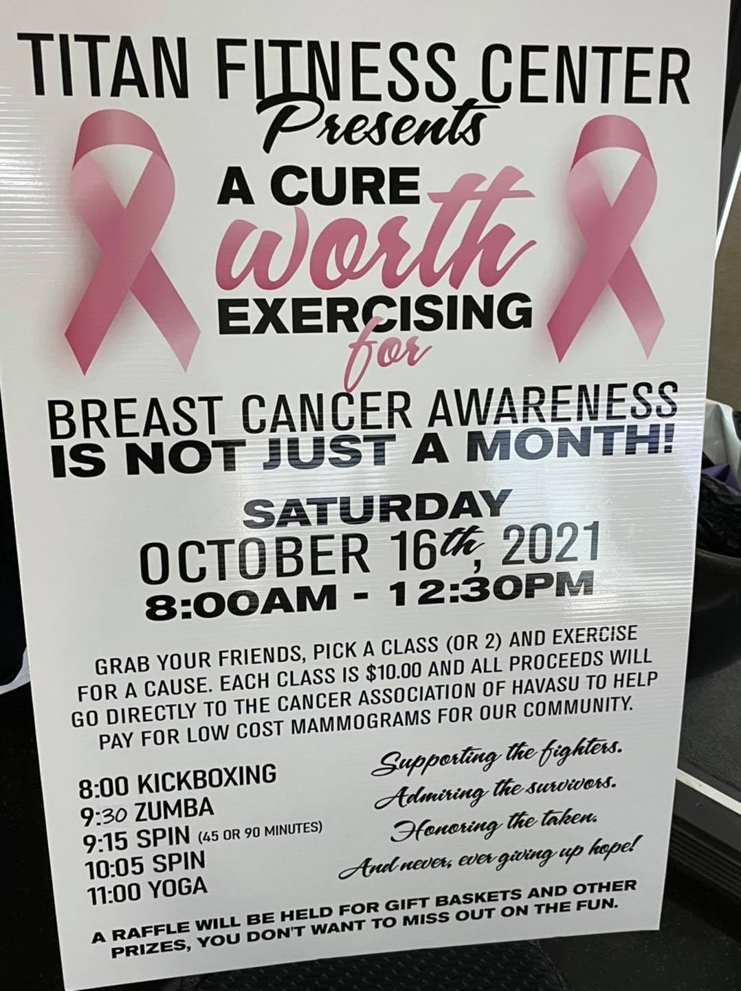 A Cure Worth Excersizing For