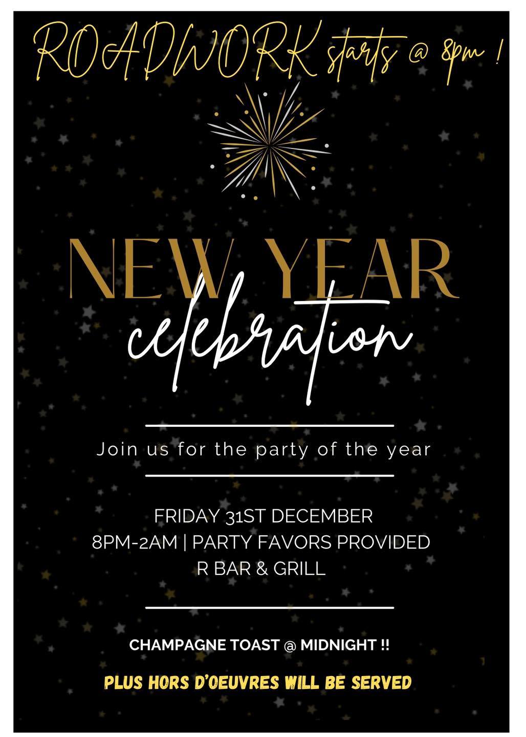New Years Eve At The R Bar And Grill