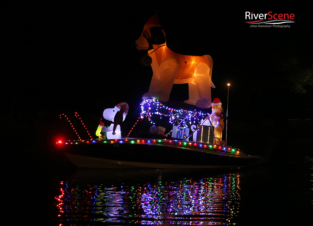 2021 Boat  parade of lights Lake Havasu