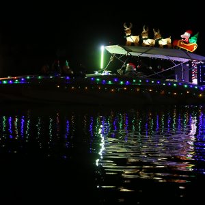 Boat #13 Parade of Lights Lake Havasu 2021 Jillian Danielson Photos