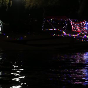 Boat #18 Parade of Lights Lake Havasu