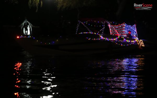 Boat #18 Parade of Lights Lake Havasu