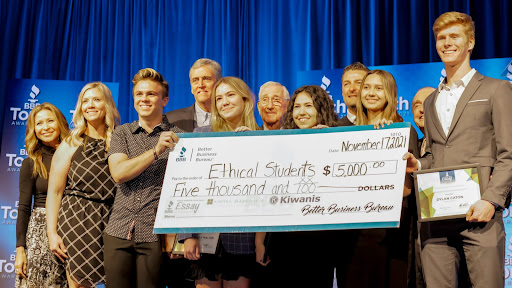 LHHS Senior Wins State-Wide BBB Ethical Torch Essay Scholarship Competition