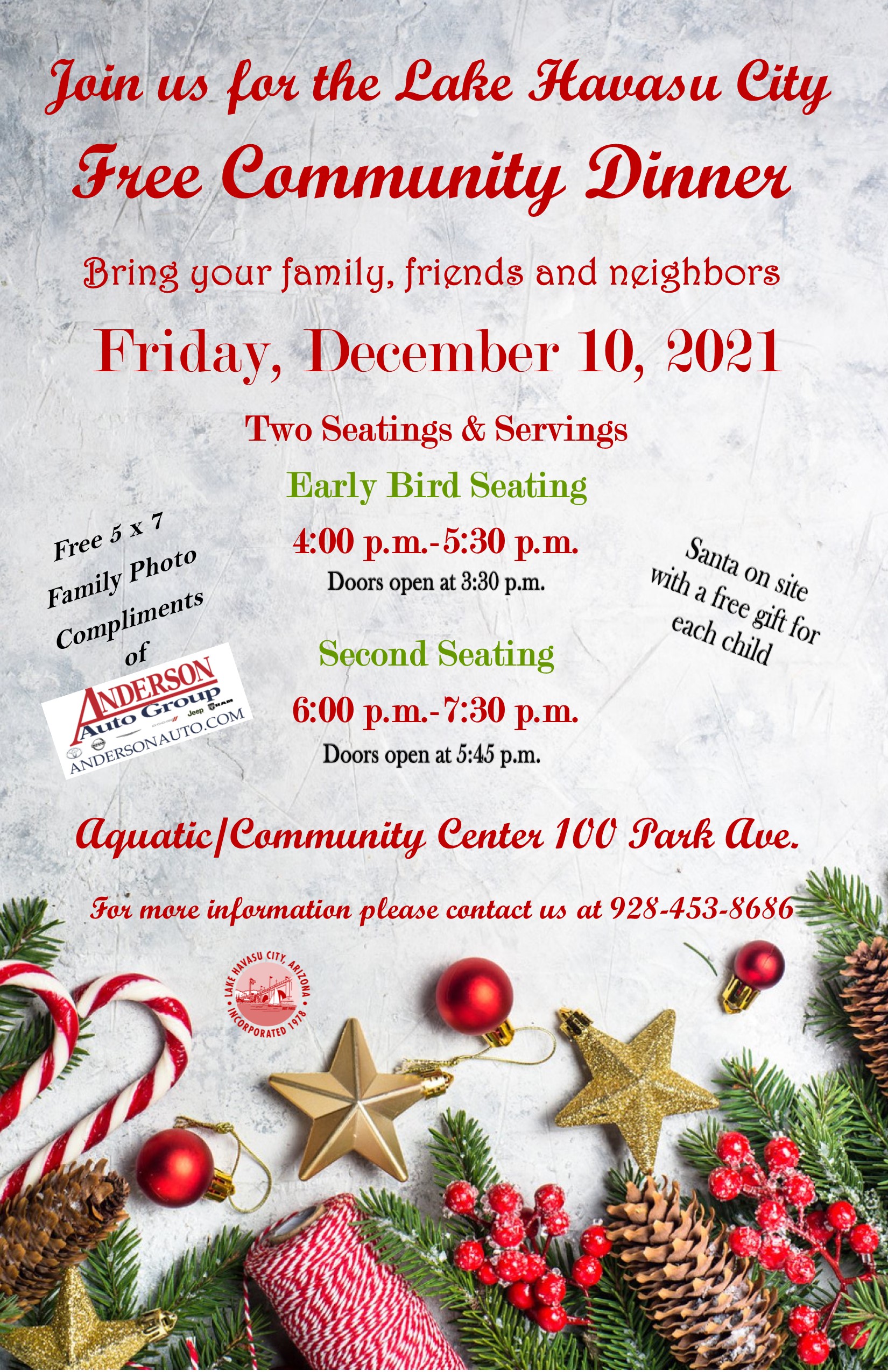 RiverScene Magazine | Lake Havasu City Free Community Dinner