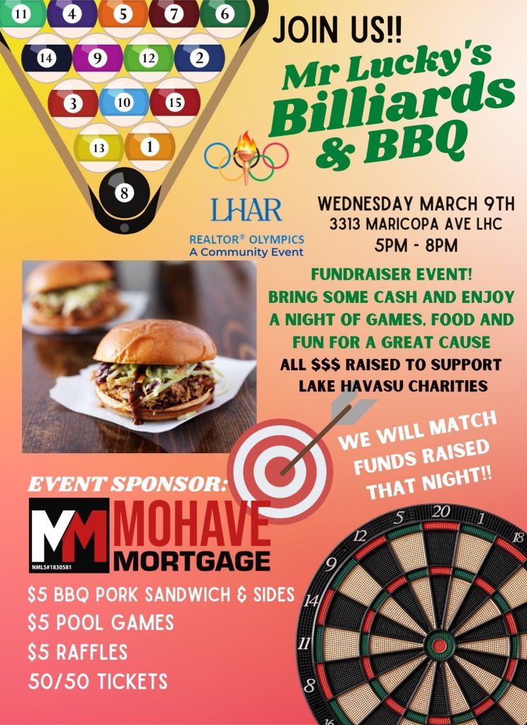 Realtor Olympics Billiards And BBQ