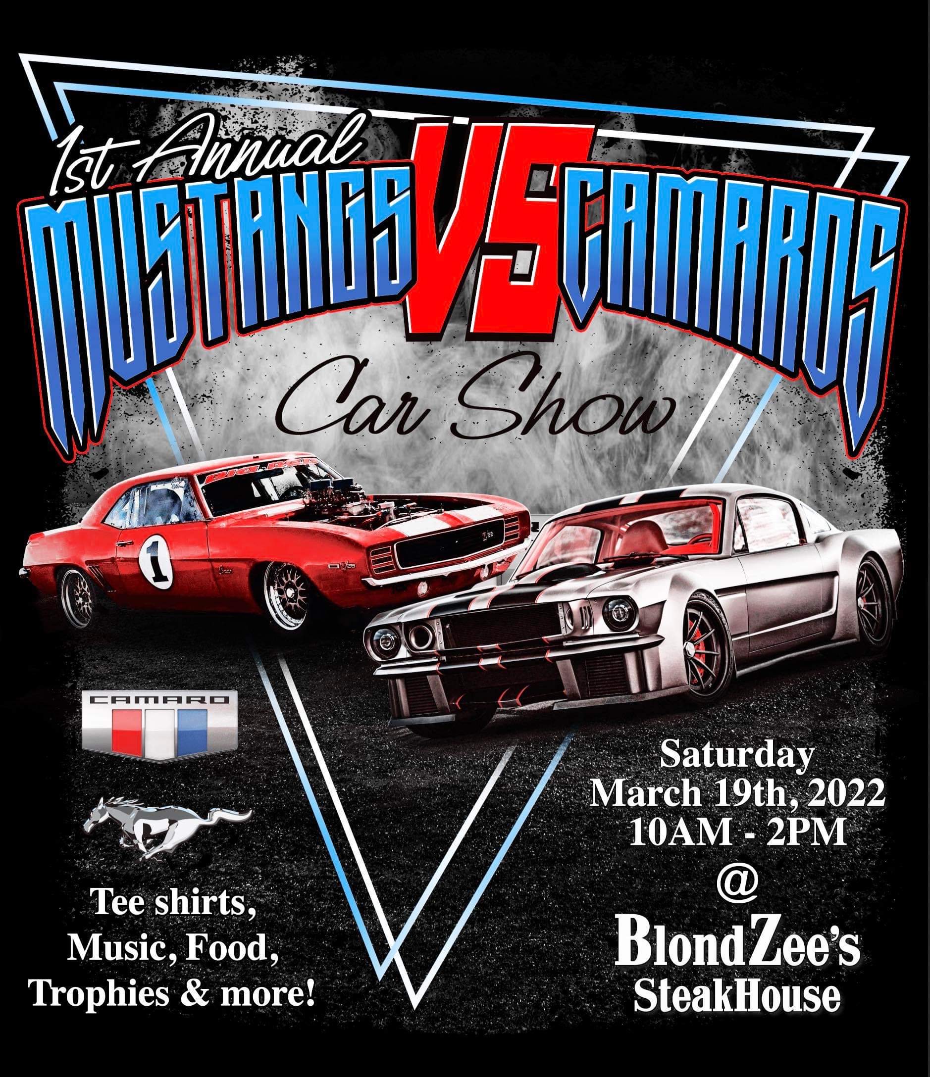 Mustangs VS Camaros Show