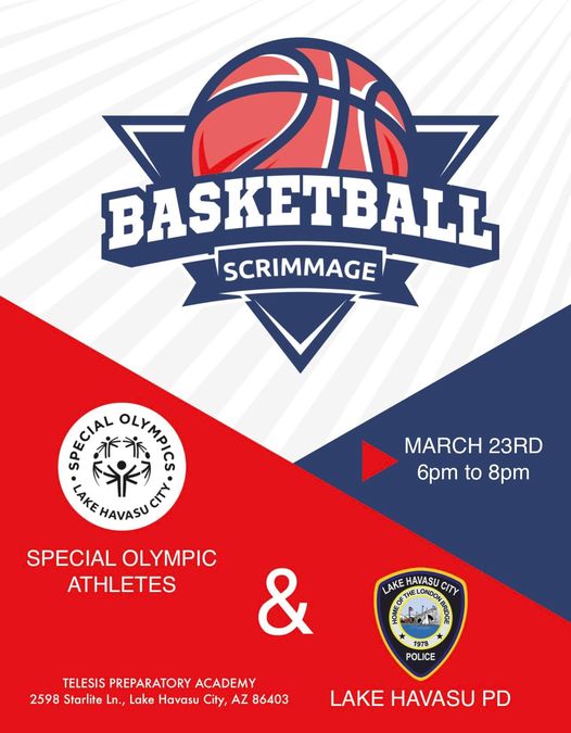 Special Olympic and LHCPD Basketball Scrimmage