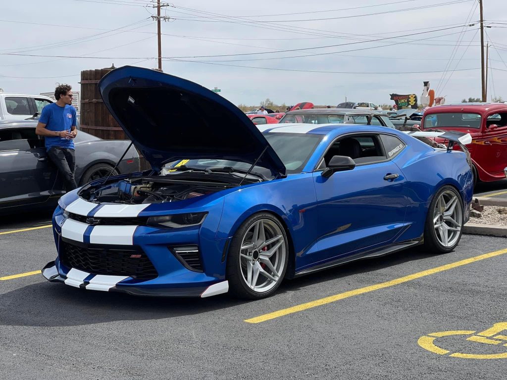 Camaros on the Bridge