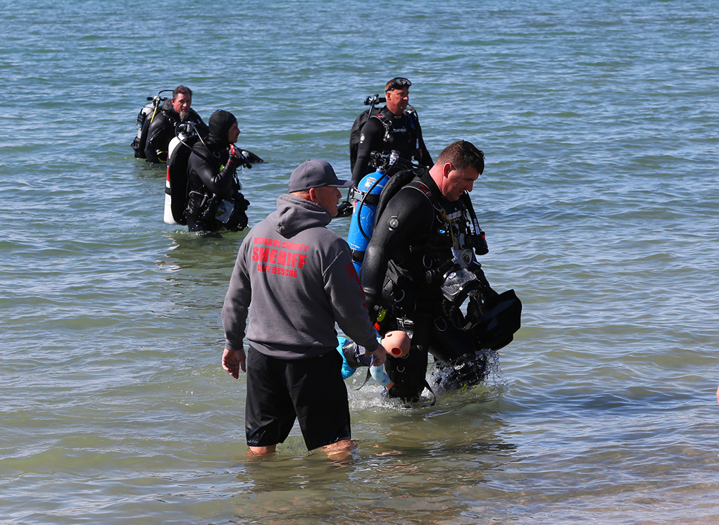 MCSO/LHCPD Partner In Dive-Training On Lake Havasu Thursday