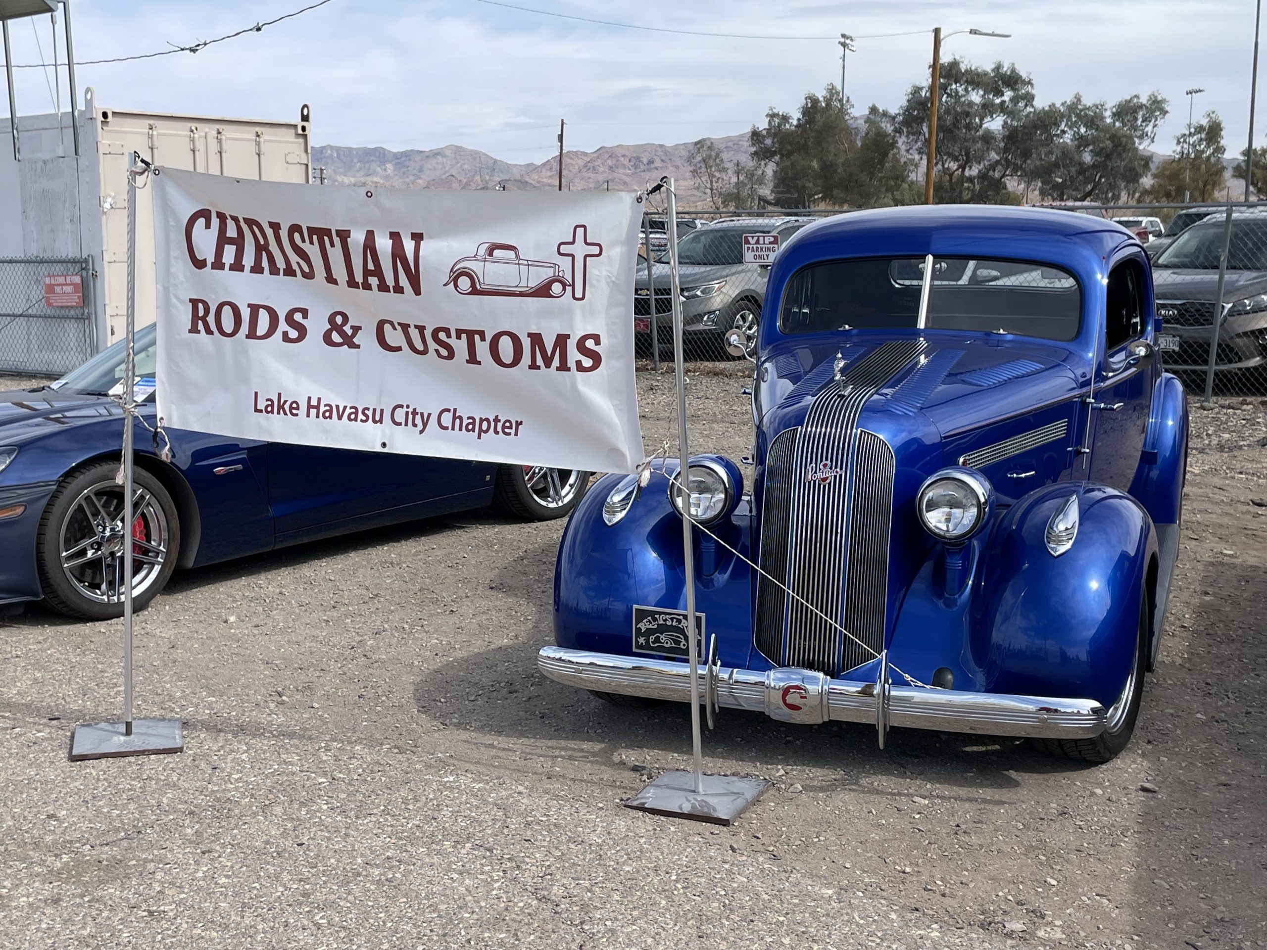 Crossroads car show Calvary Baptist 