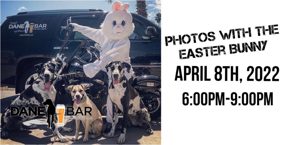 Photos With Easter Bunny at That Dane Bar