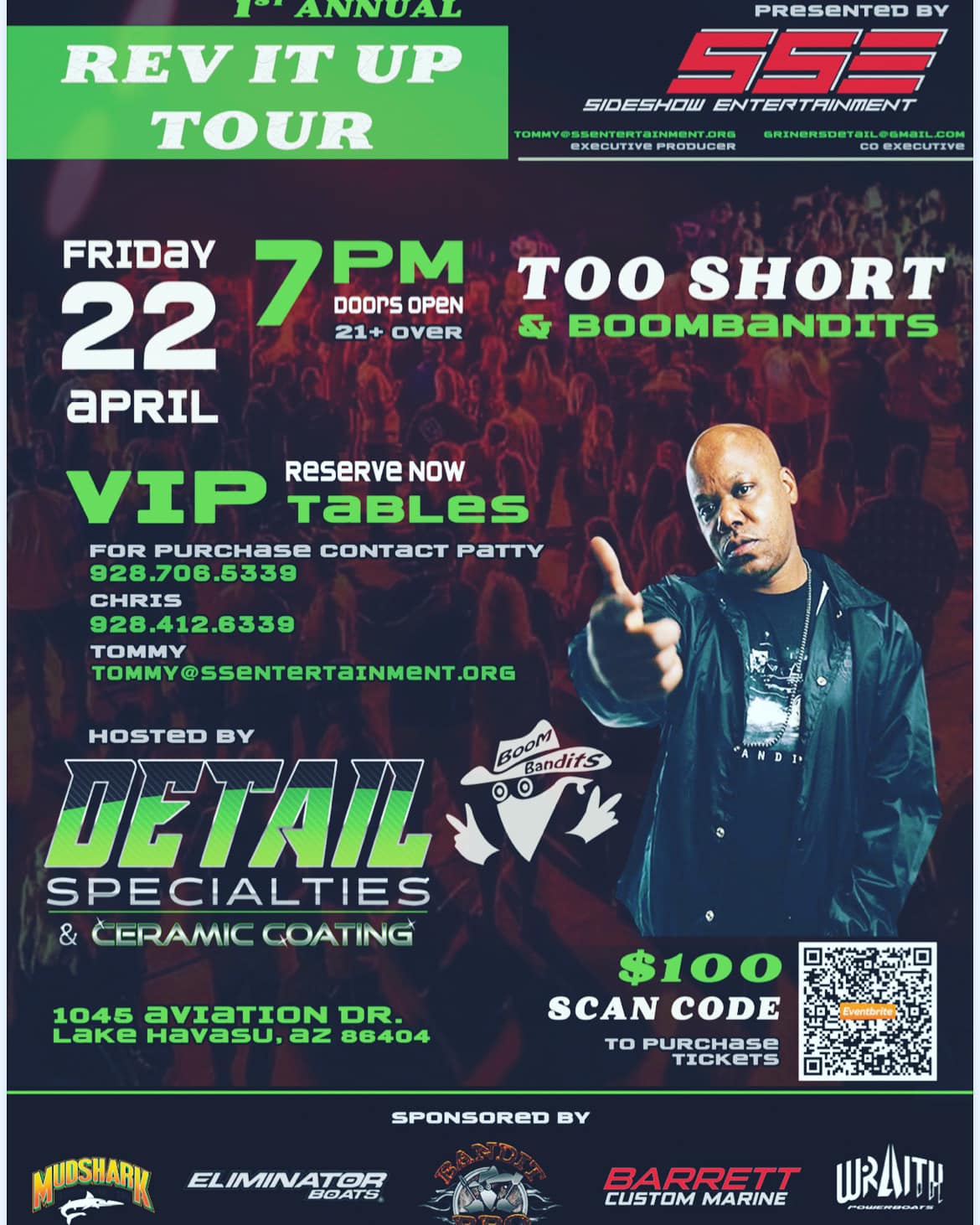 Too Short Performs at Detail Specialties
