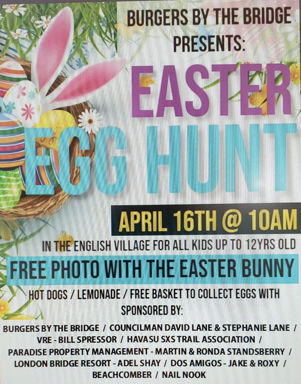 Easter Egg Hunt Under London Bridge