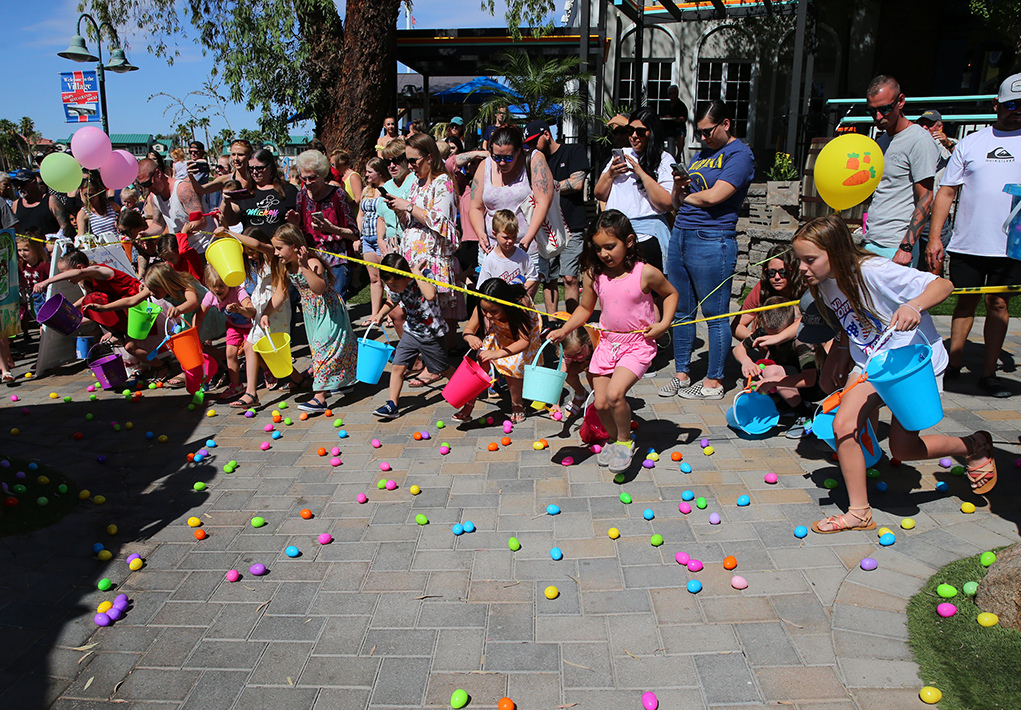Easter Egg Hunt at Burgers By the Bridge