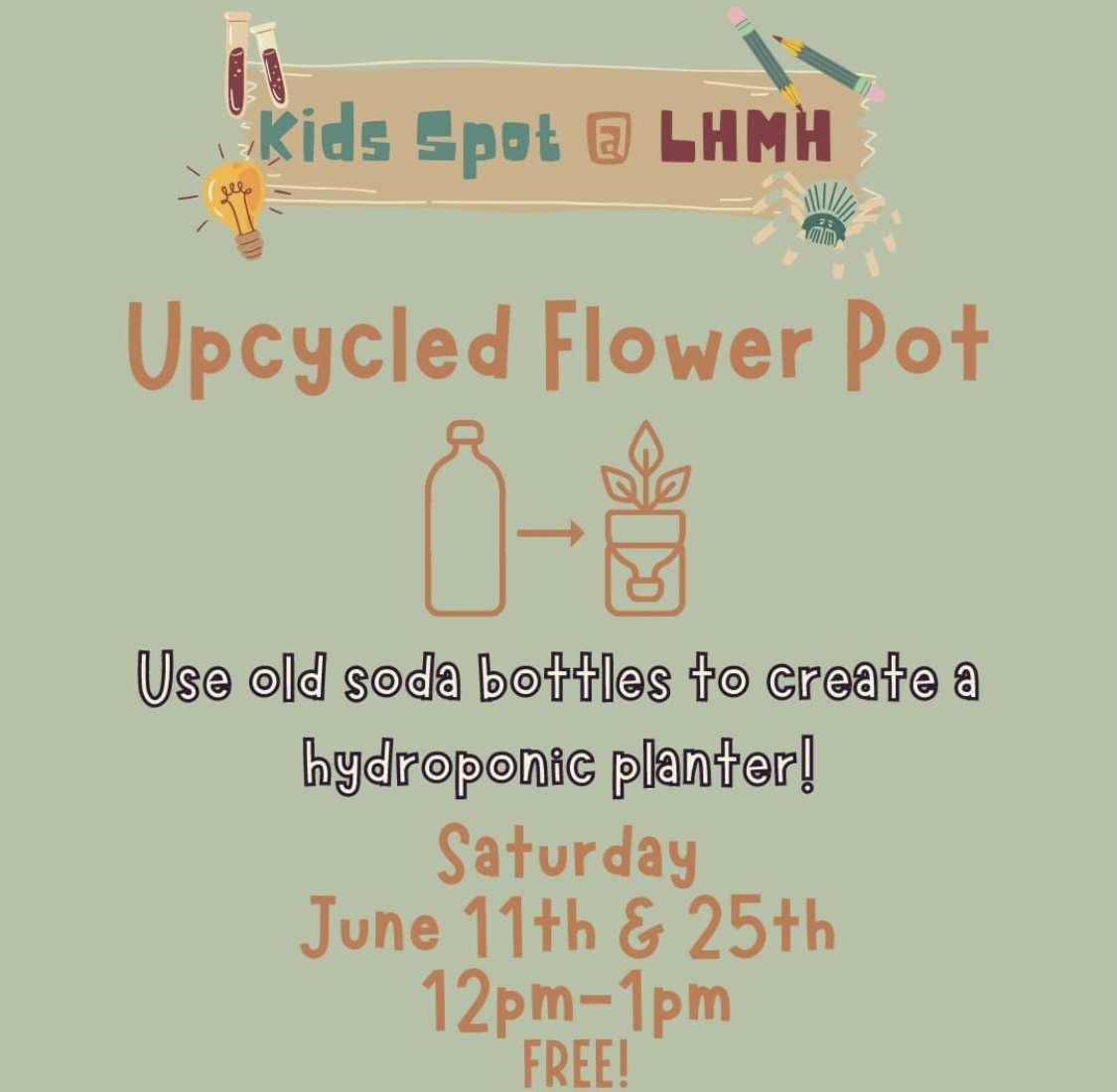Upcycled Flower Pot