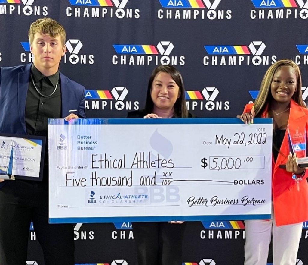 Mohave Valley Senior Athlete Receives BBB Scholarship
