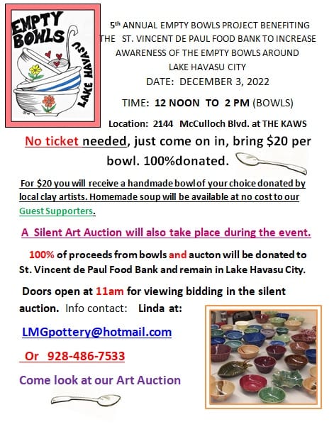 Empty Bowls Project at the KAWS