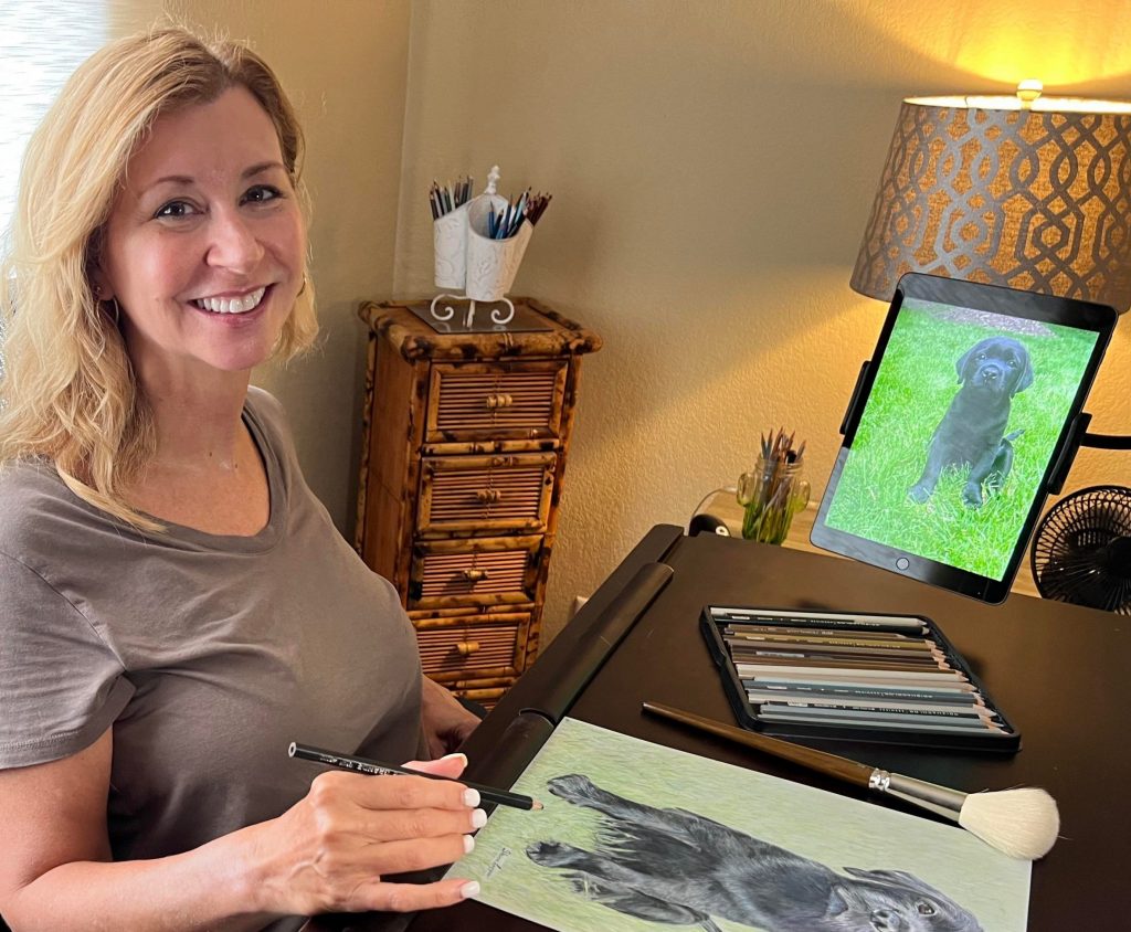 Local Artist Creates Portraits For Pets