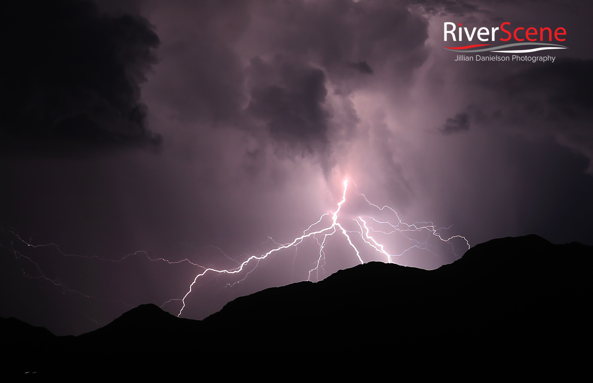 Monsoon storm lightning Lake Havasu Jillian Danielson Photos RiverScene Magazine