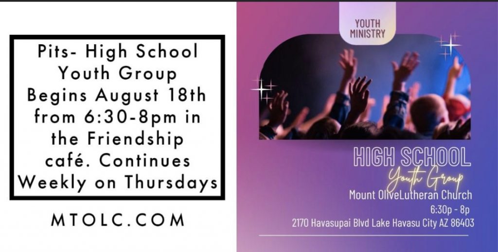 High School Youth Group