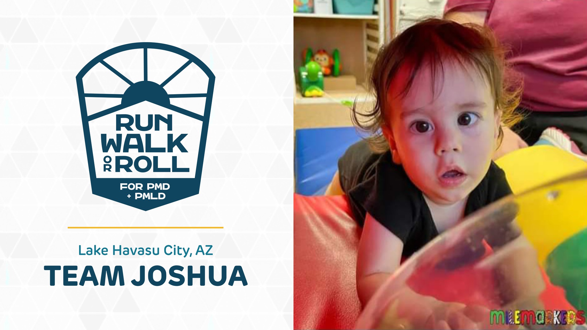 Team Joshua: Walk Run and Roll for PMD and PMLD