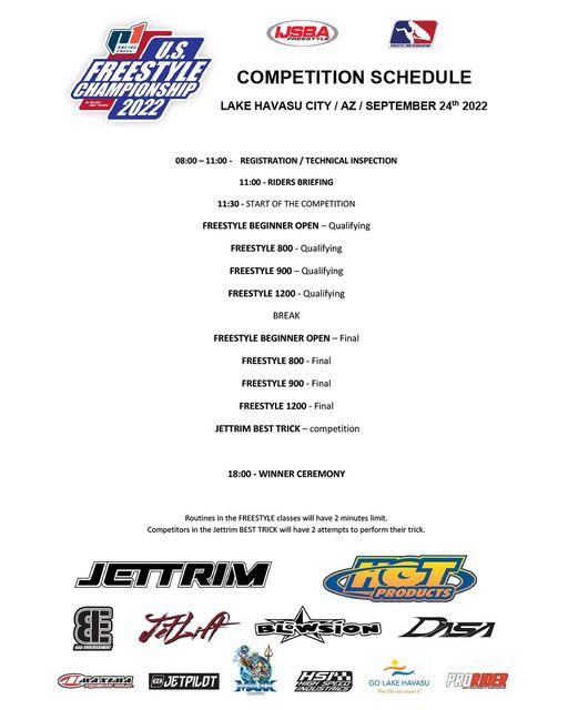 US Freestyle schedule Fall Round 