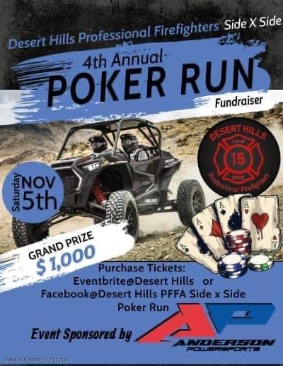 Desert Hills Professional Firefighters SXS Poker Run