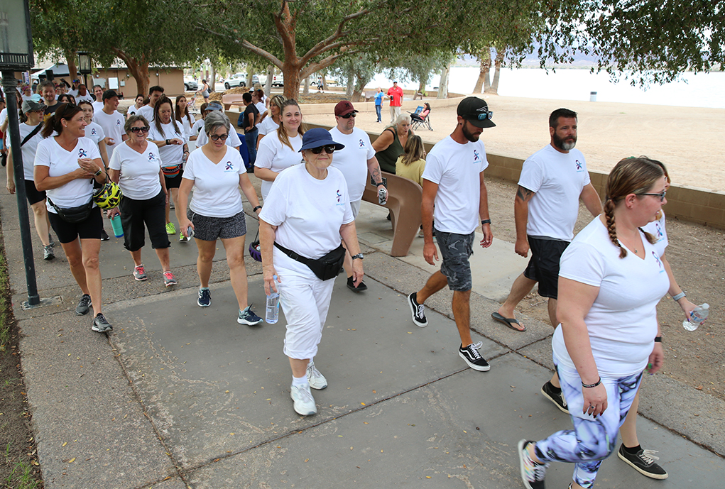 Havasu Comes Out For 6th Annual Suicide And Awareness Prevention Walk