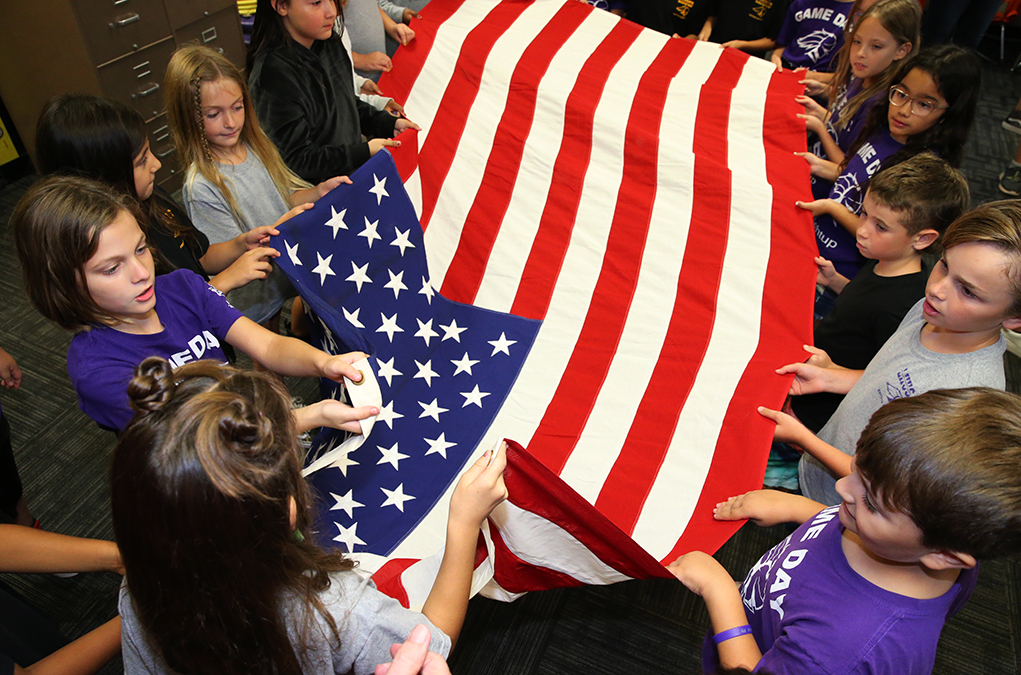 Havasupai Students Get Lesson On Patriotism And Civics