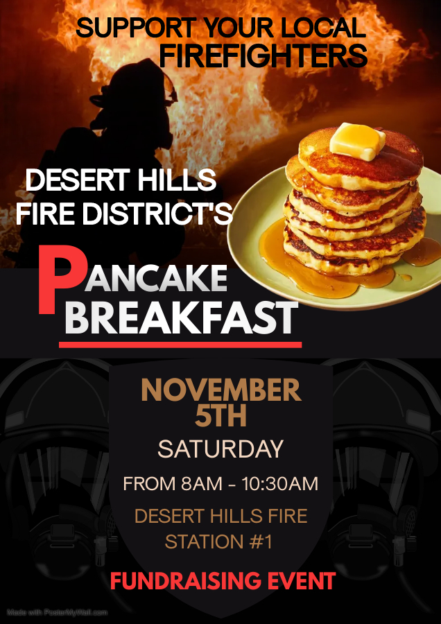 Desert Hills Fire Pancake Breakfast