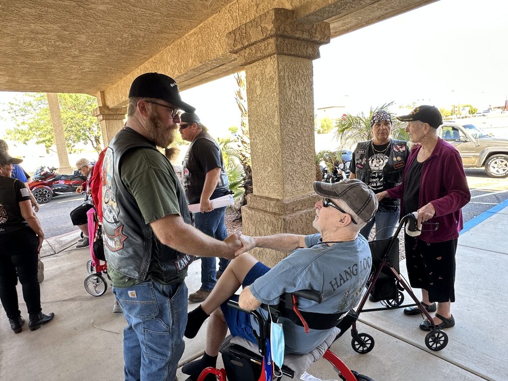 Local Motorcycle Clubs Honor Veterans