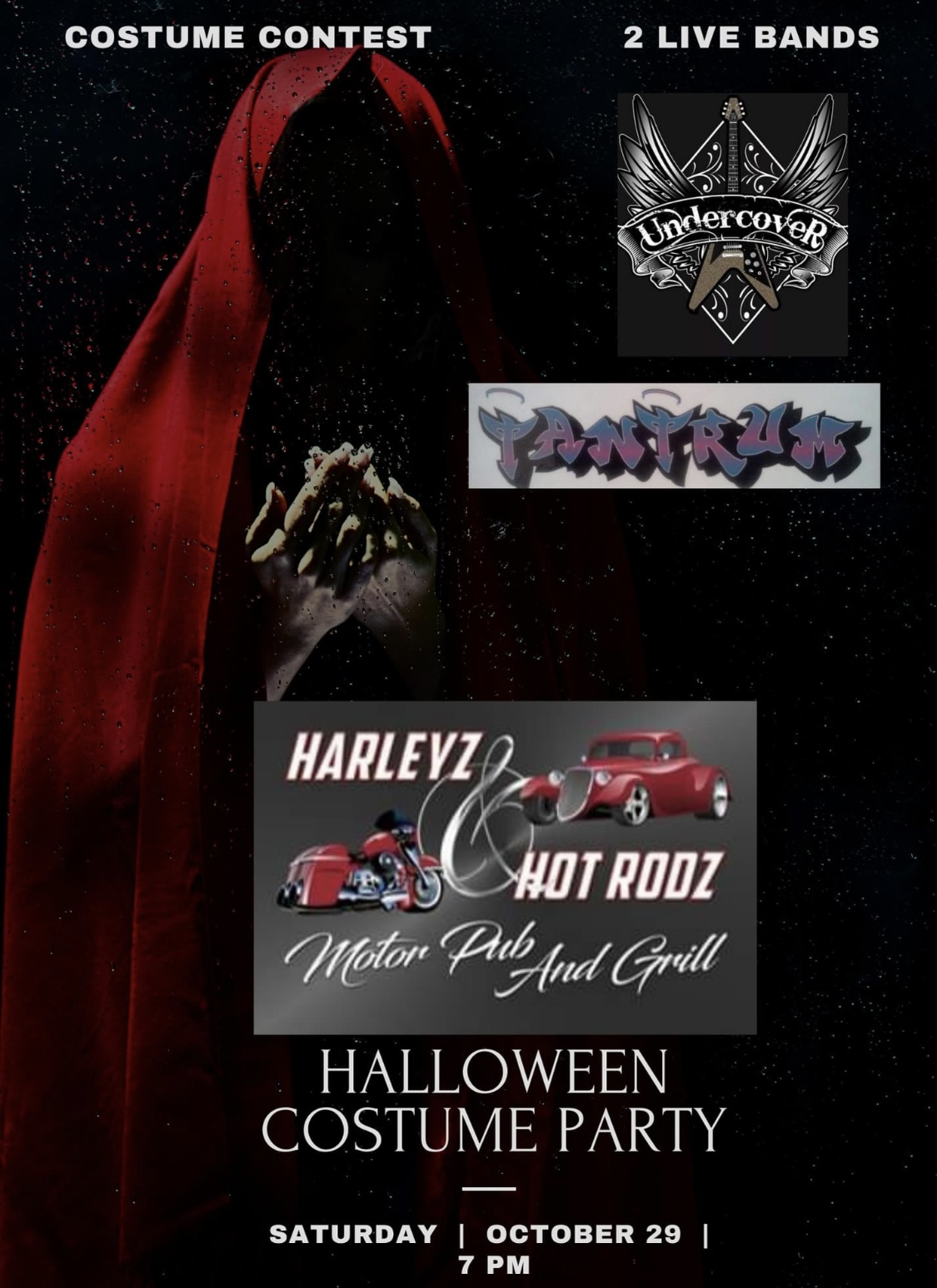 Harleyz and Hot Rodz Halloween Party