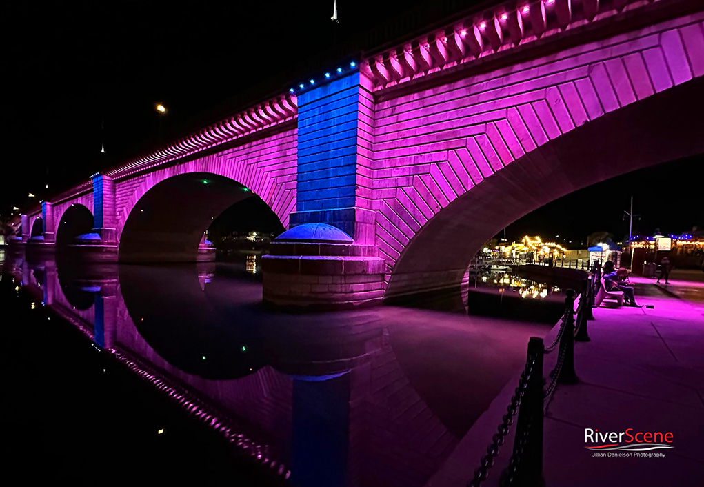 London Bridge Will Shine Blue And Pink  For Special Cause Oct 15