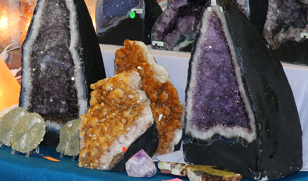 Unique Rocks And Gems Take Center Stage At Gem And Mineral Show