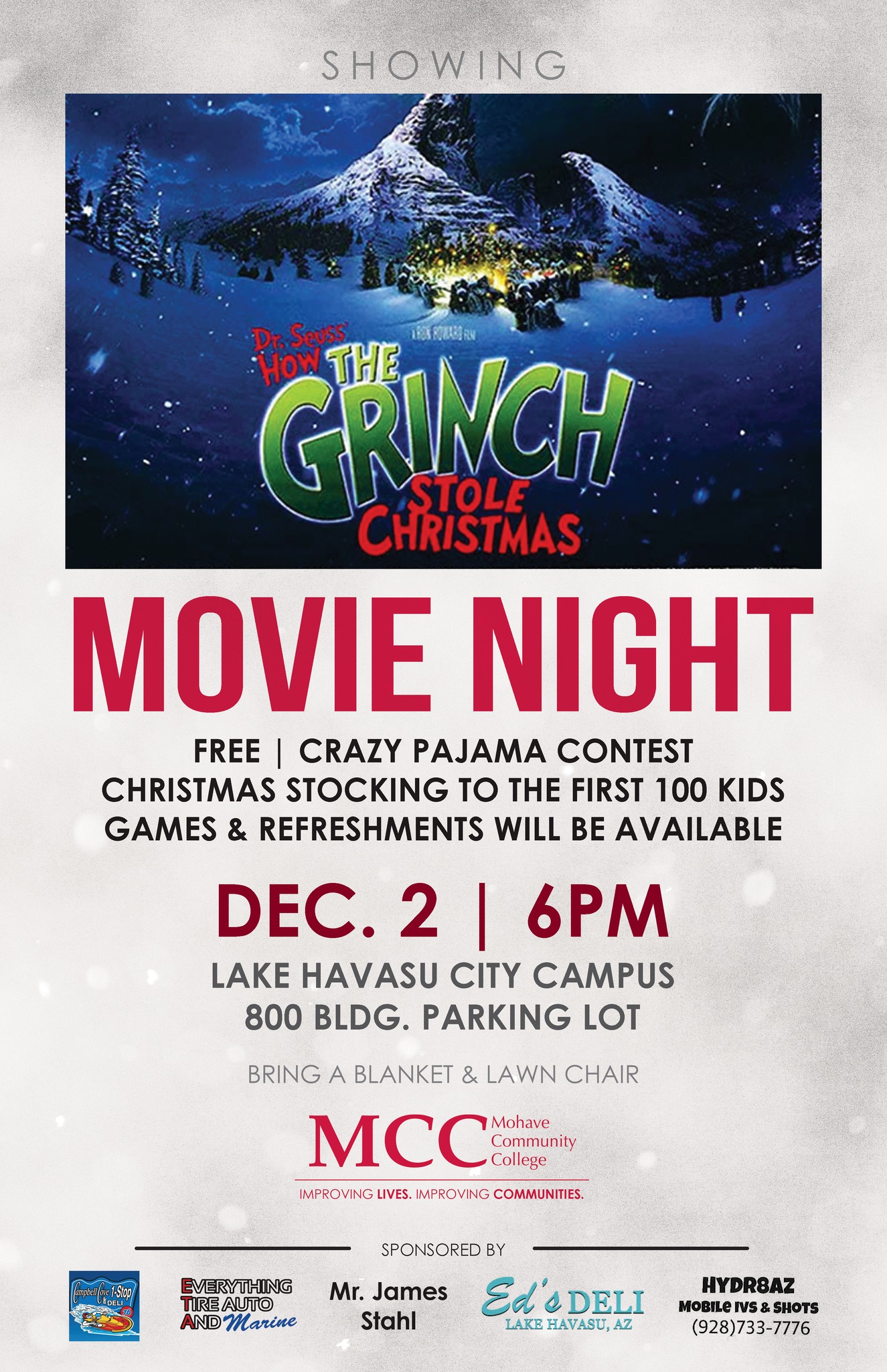 MCC Movie Night: How the Grinch Stole Christmas