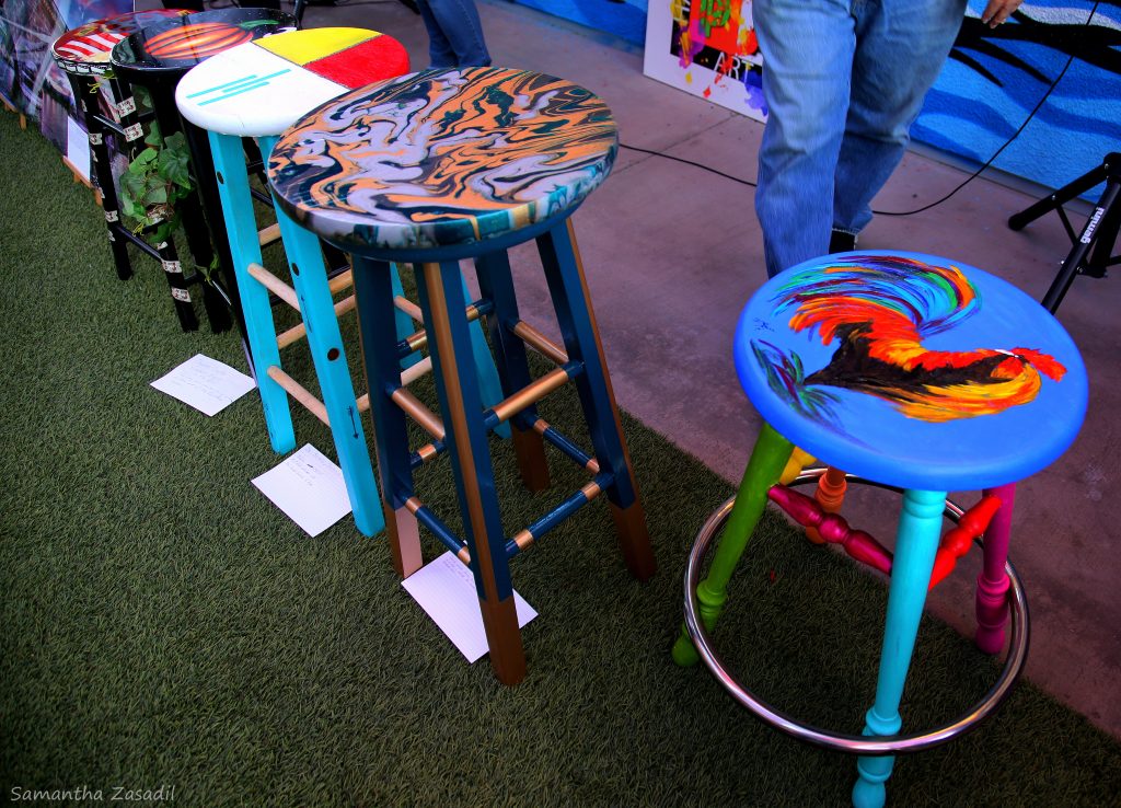 Havasu Area Public Art Bar Stool Auction Brings Fun And Fancy