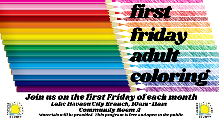 First Friday Coloring for Adults