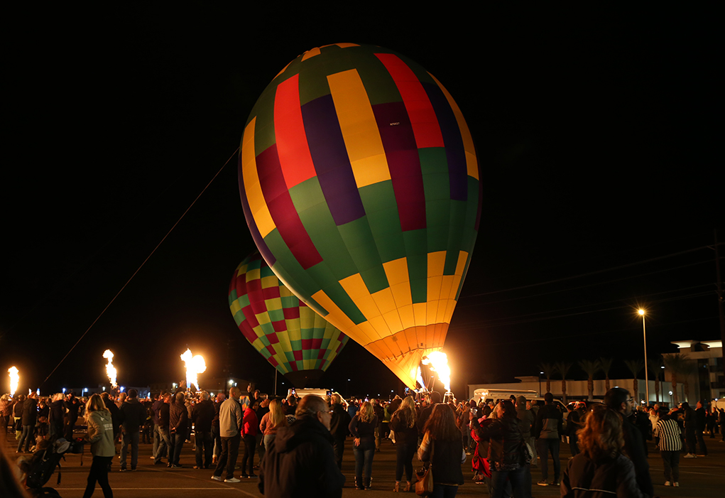 2023 Havasu Balloon Festival Night Glow