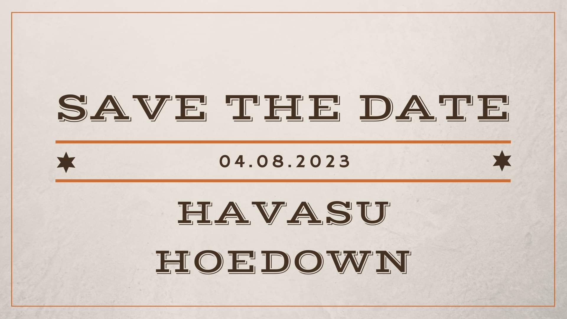 Havasu Hoedown