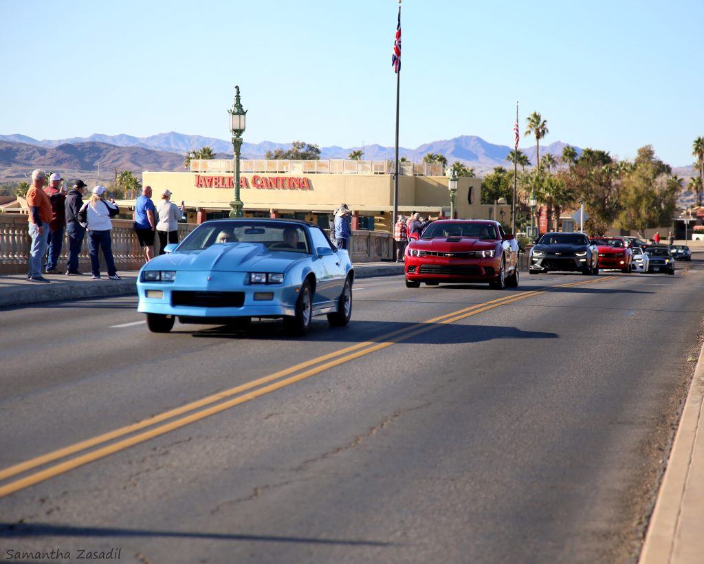 Camaros Cruise Through Havasu At Annual Camaros On The Bridge Event